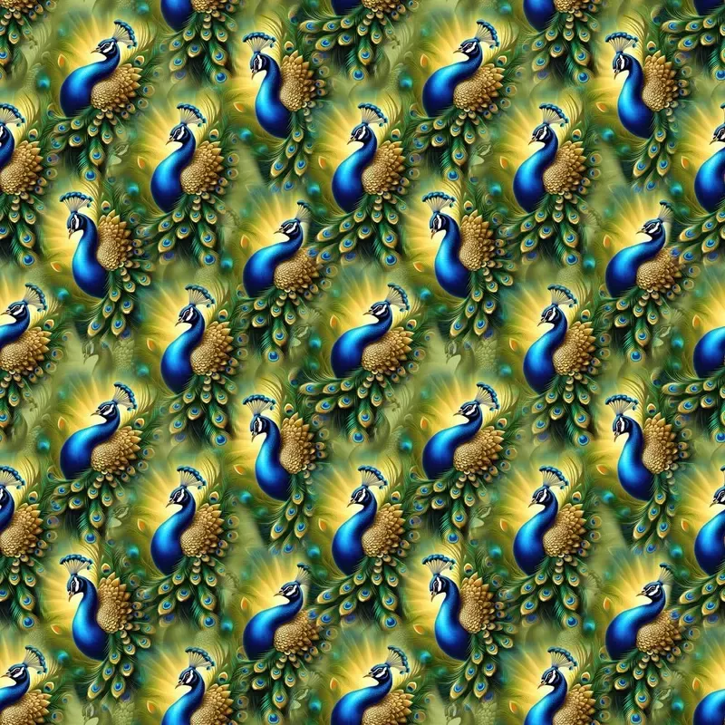beautiful-packed-peacock-fabric Beautiful Packed Peacock Fabric
