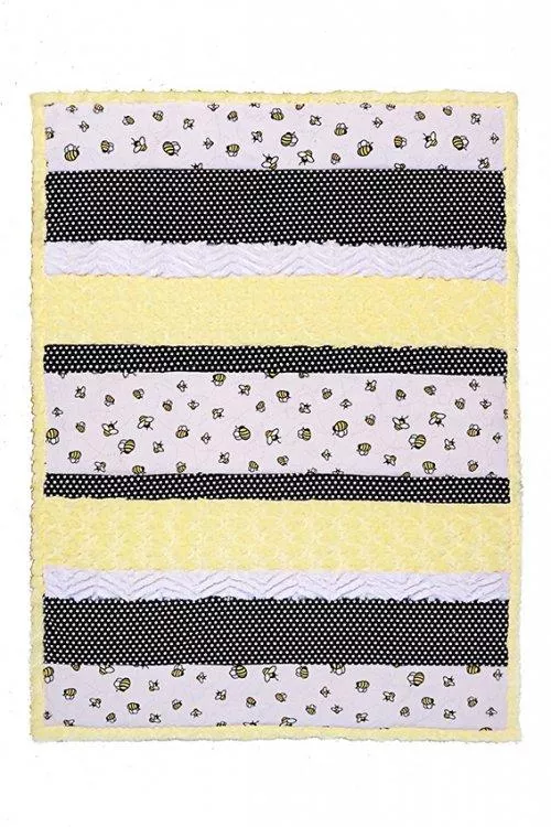 bee-happy-minky-quilt-kit Bee Happy Minky Quilt Kit