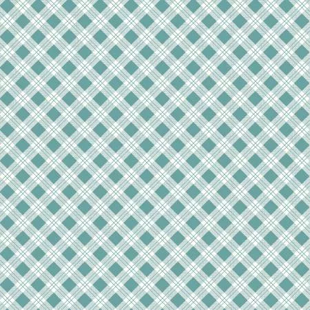 Bee Plaids Scarecrow Teal