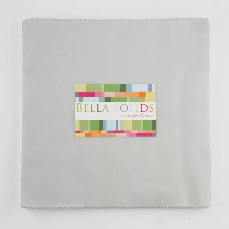 Bella Solids Junior Layer Cake Zen Grey 9900JLC 185