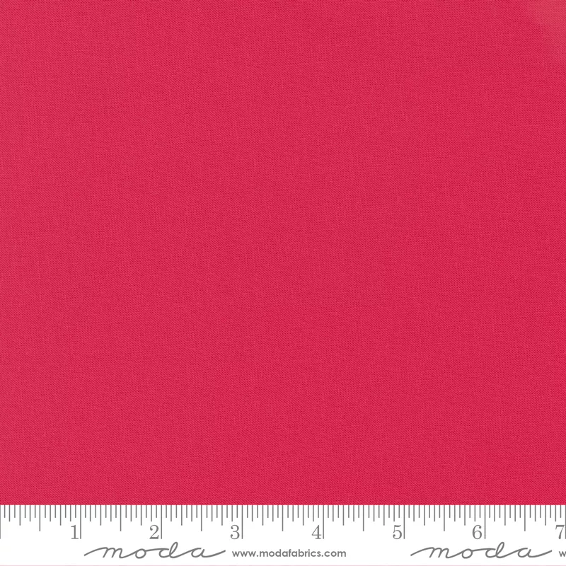 Bella Solids Raspberry by Moda 9900 140