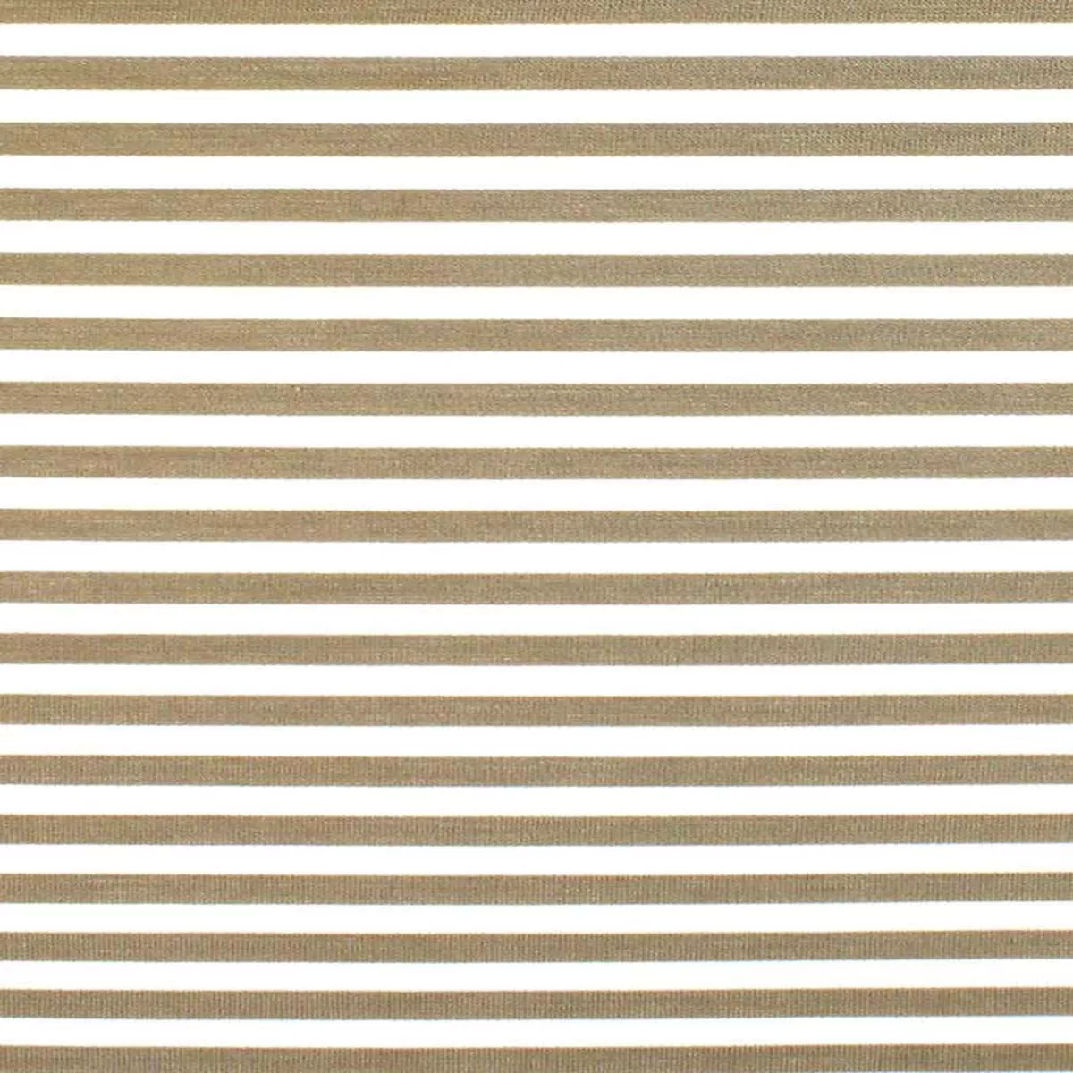 Bengal Stripe Double Knit Beige / Ecru