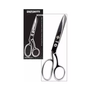 Bent Forged Steel Scissors - 8.5" All Purpose - Infiniti