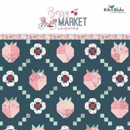 Berry Market 10in Squares, 42pcs/bundle