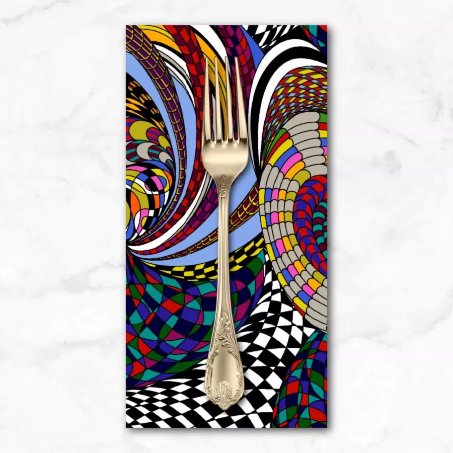biogeo-2-mardi-gras-in-multi-dinner-napkin BioGeo-2, Mardi Gras in Multi, Dinner Napkin
