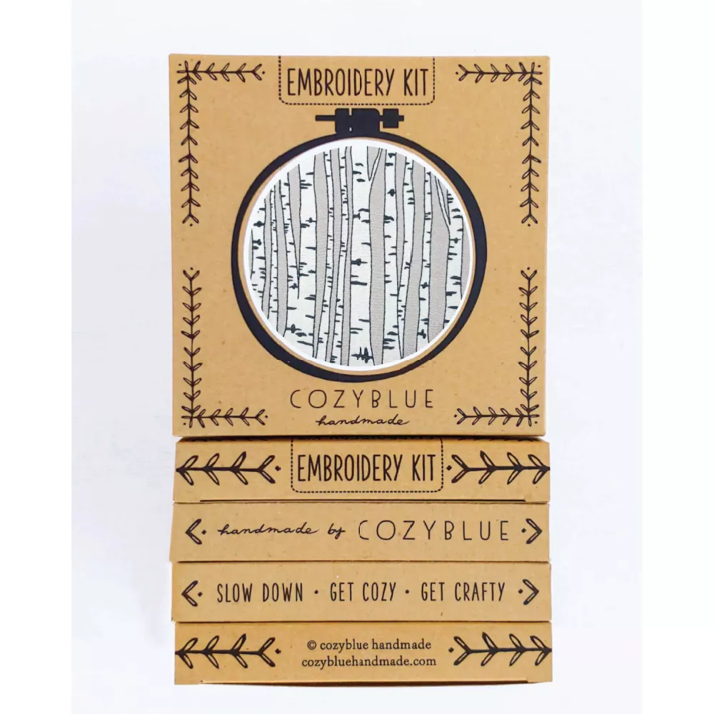 birch-forest-embroidery-kit-from-cozyblue Birch Forest Embroidery Kit from cozyblue