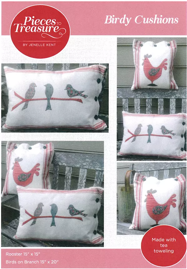 Birdy Cushions Pattern