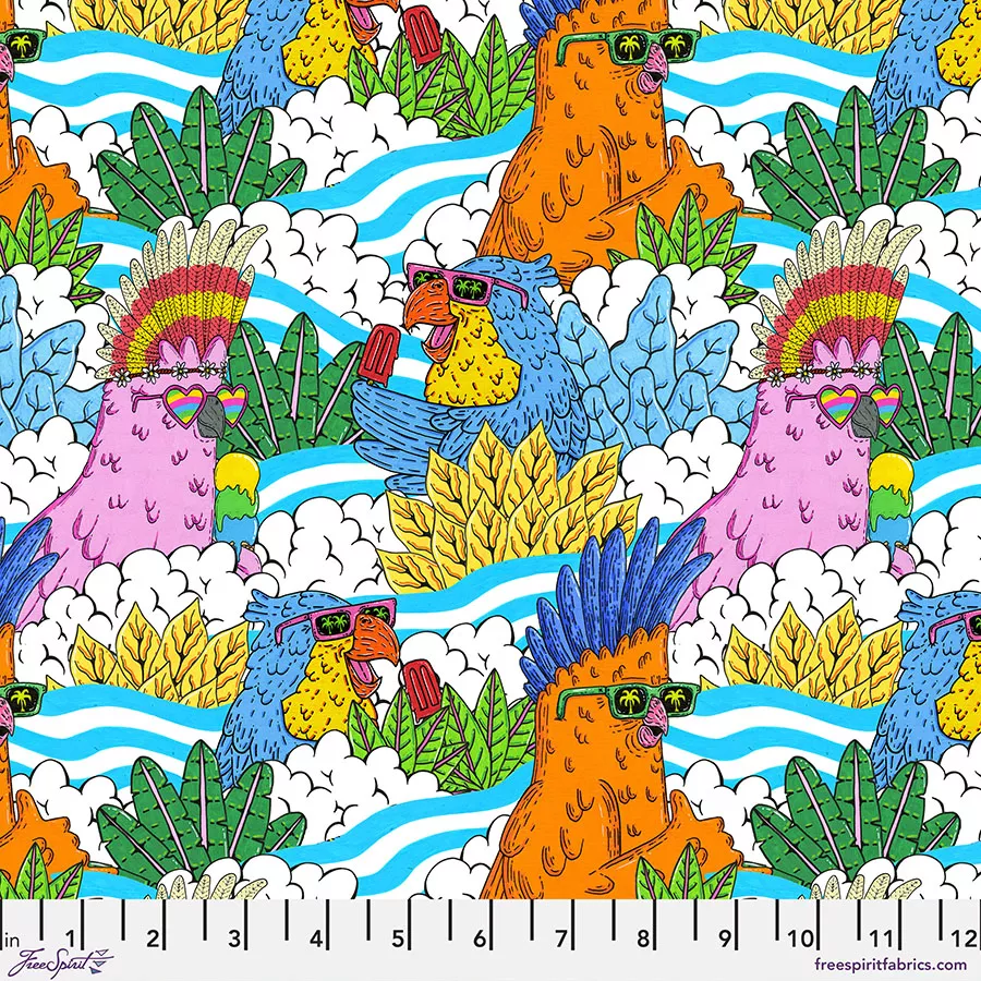 Birdy Paradise - Multi || Summer Birds