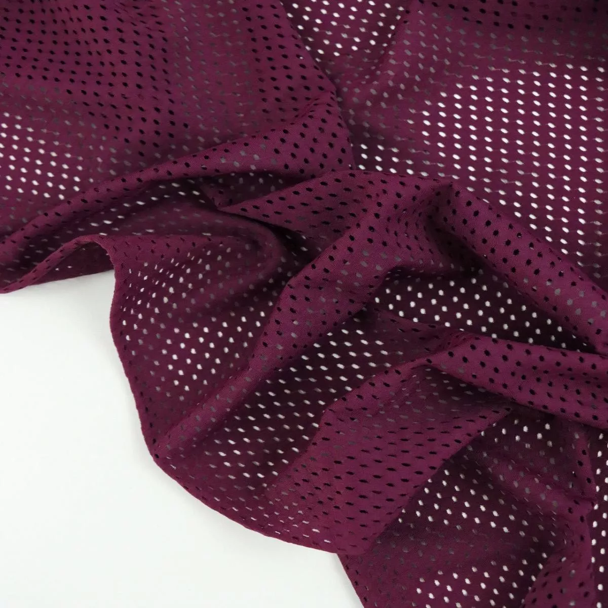 black-dahlia-nylon-spandex-mesh-designer-deadstock Black Dahlia Nylon Spandex Mesh | Designer Deadstock