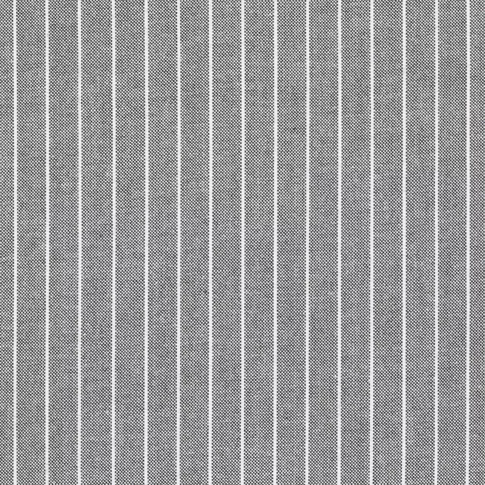Black in Milano Chambray Stripe | Cotton