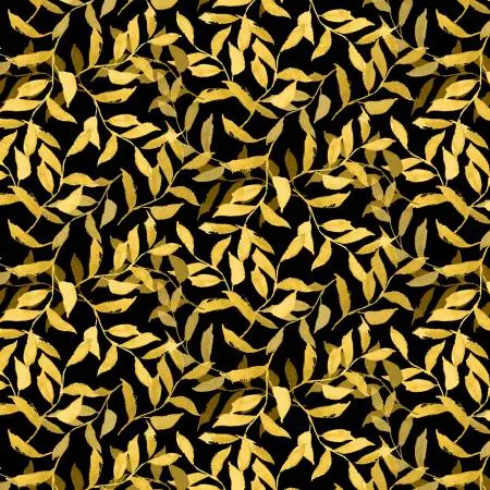 Black/Yellow Leaves
