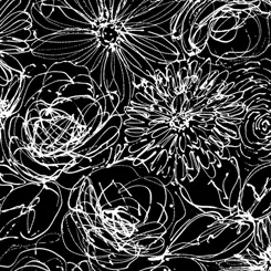 blanc-et-noir-scribble-floral-black Blanc Et Noir SCRIBBLE FLORAL BLACK