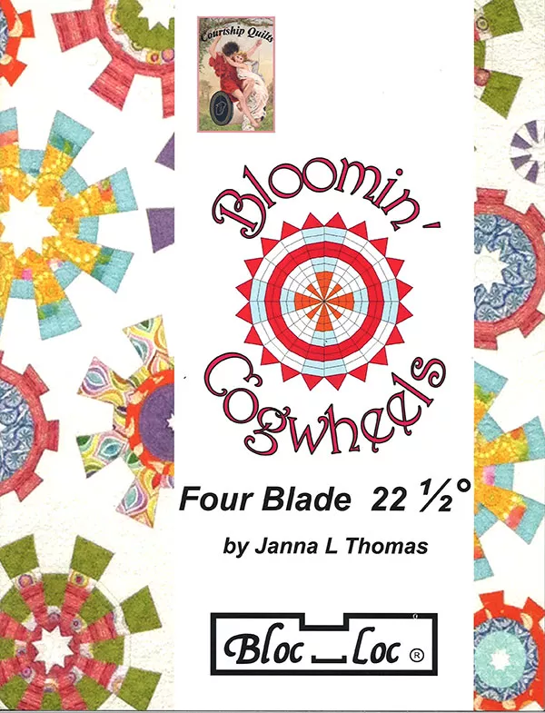 Bloomin Cogwheels W/4 Blade Rlr