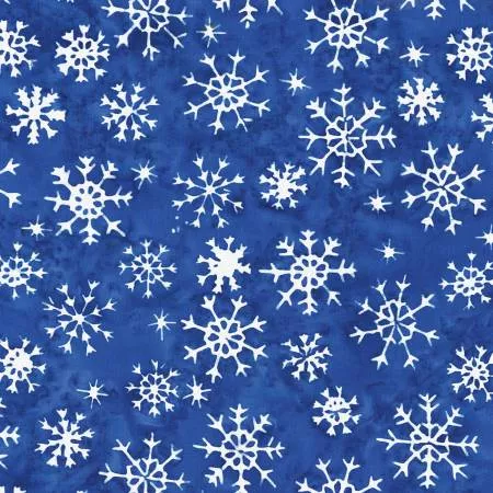 Blue Snow Batik