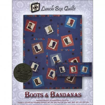 Boot & Bandanas Quilt CD
