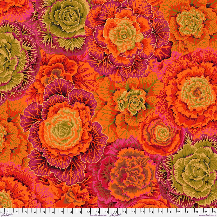 brassica-rust-by-kaffe-fasset-pwpj051-rustx Brassica Rust by Kaffe Fasset PWPJ051.RUSTX