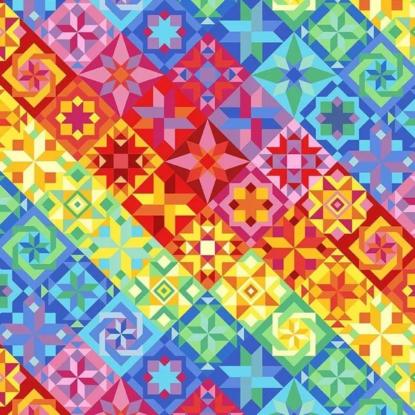 bright-quilt-cd2598 Bright Quilt CD2598