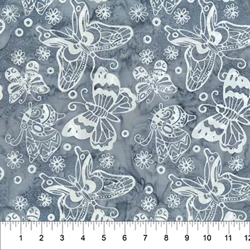 Butterfly Magic Gray