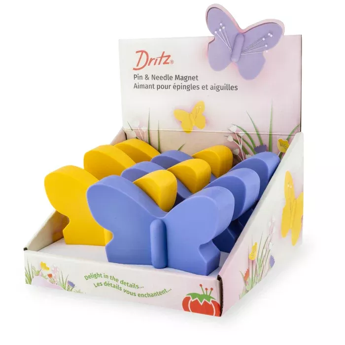 Butterfly Pin Magnet PDQ- 1 pc- Dritz