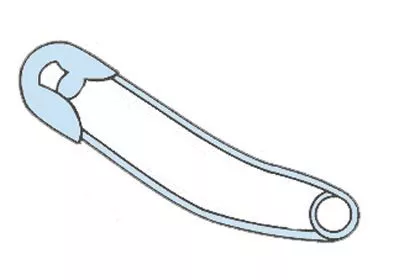 C192 Curved Basting Pins Size 2 65ct