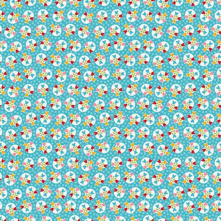 C4584-BLUE Bloom & Bliss