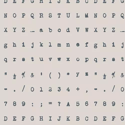 CAP-V-2001 Silent Typewriter