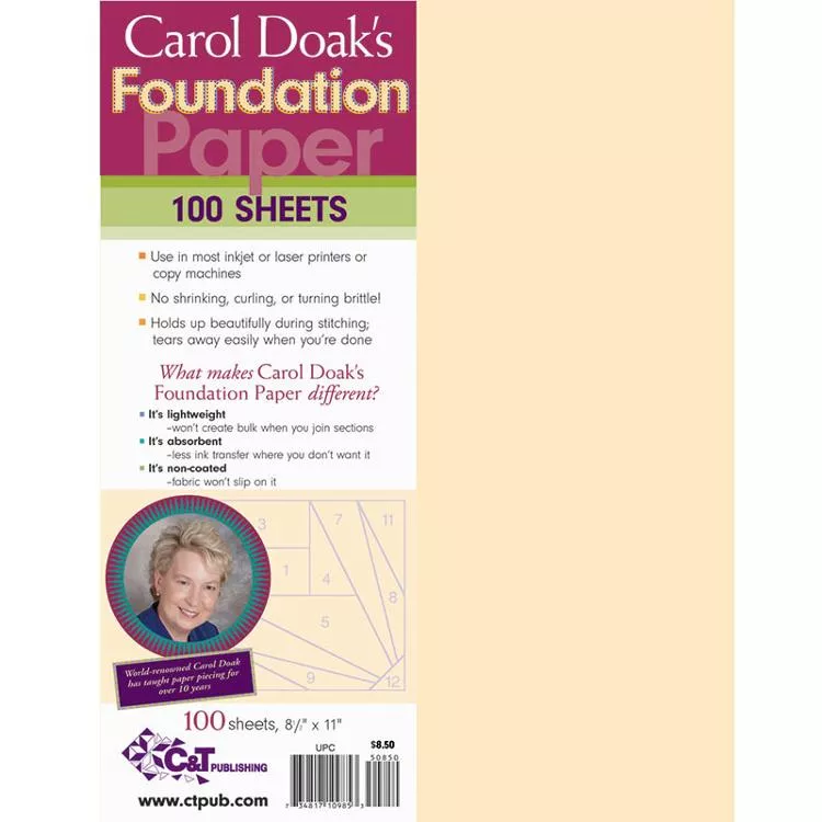 Carol Doak Foundation Paper