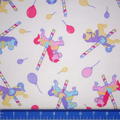 Carousel Horses – 46991-Pink