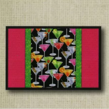 Center Stage PlacematsQuilt-As-You-Go Pattern