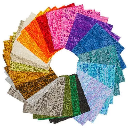Chameleon 5" Charm squares 42 pieces