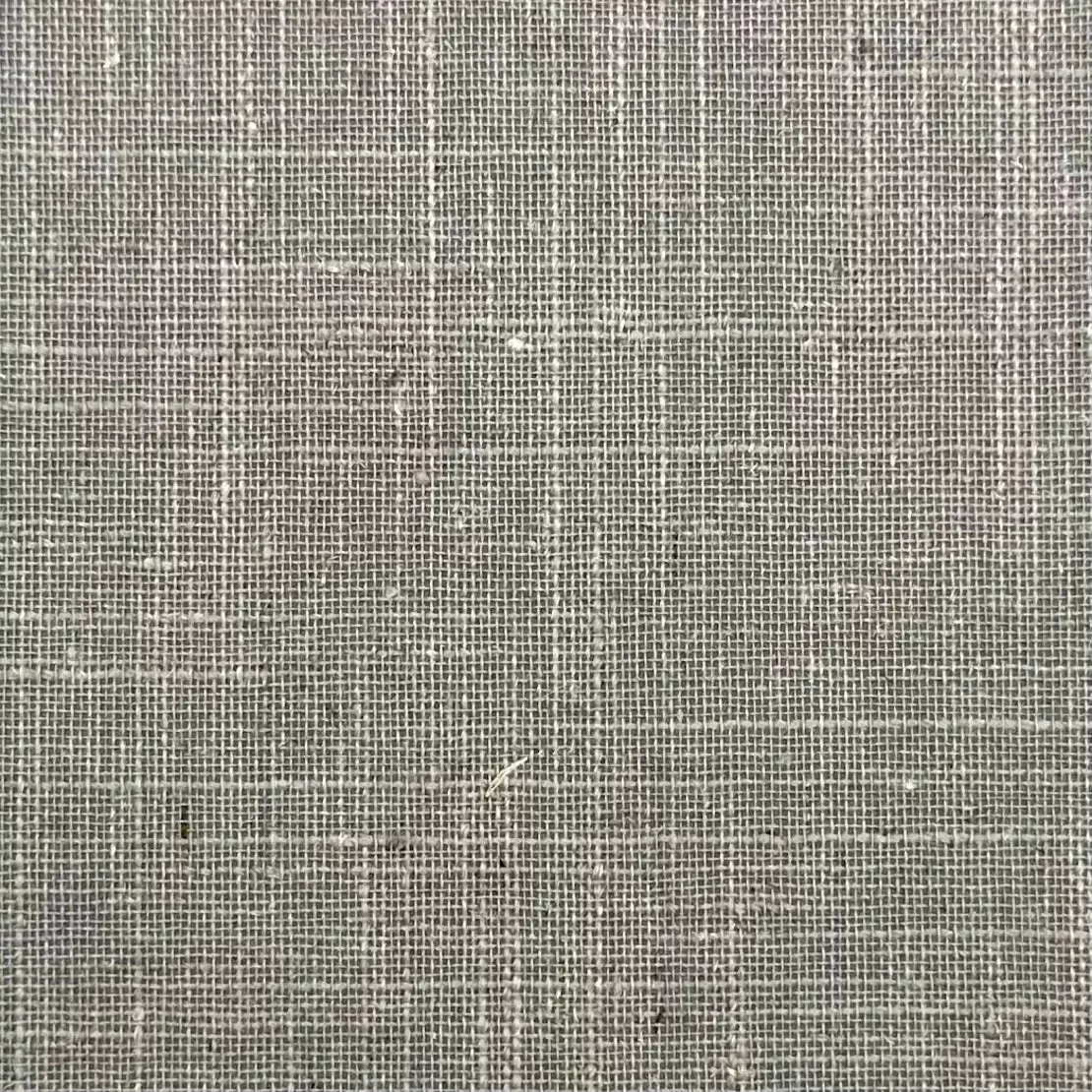Chancery Steel Blackout Drapery Fabric