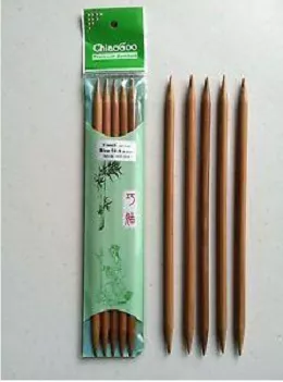 ChiaoGoo Dark Bamboo DPN 8" US 13 (10mm)