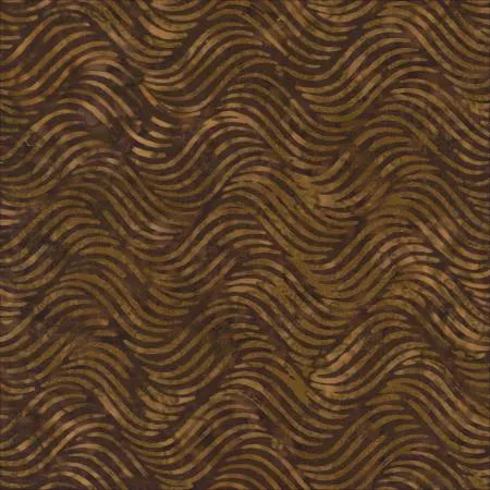 Chocolate Waves Batik