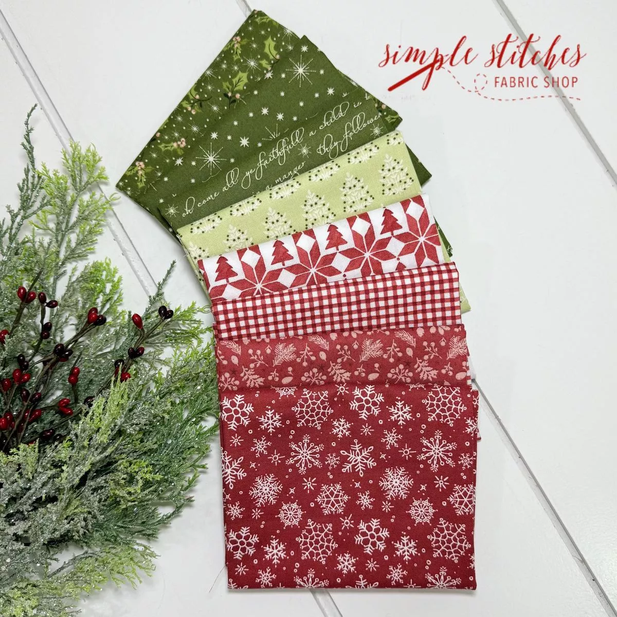 classic-christmas-simple-bundle-8-fat-quarters Classic Christmas Simple Bundle (8) Fat Quarters