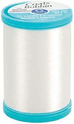 Coats Bobbin Thread WhiteCoats & Clark 625 yds