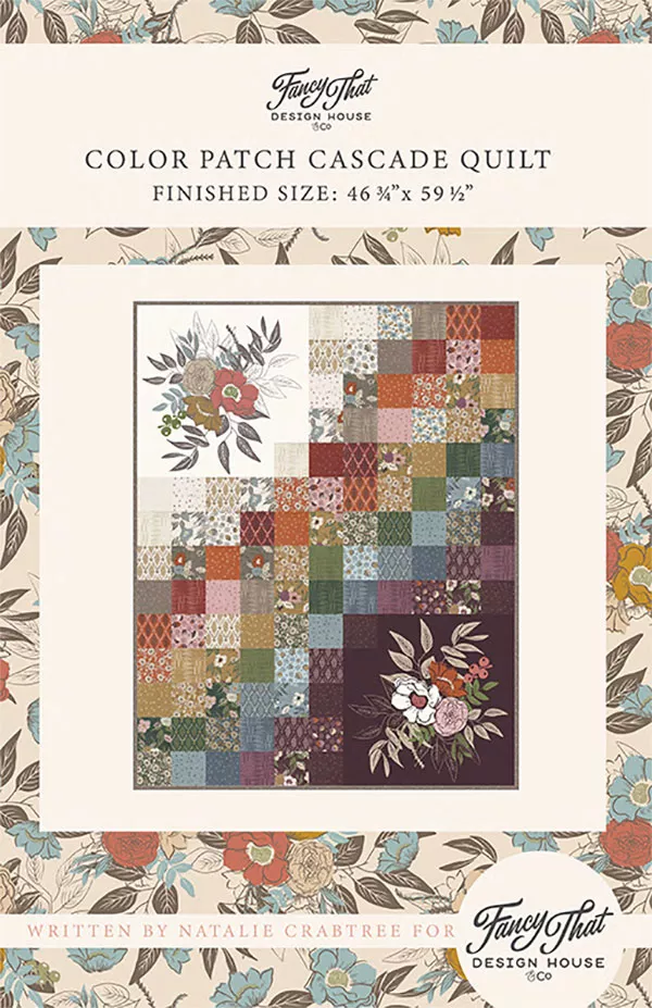 Color Patch Cascade Pattern