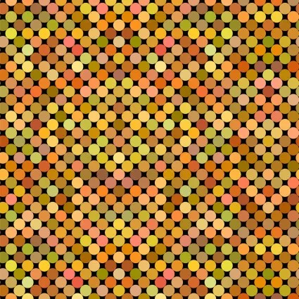 Colorful - Dots - Yellow