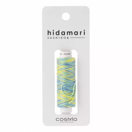 Cosmo Hidamari Sashiko Variegated Thread 30 Meters Sour Candy