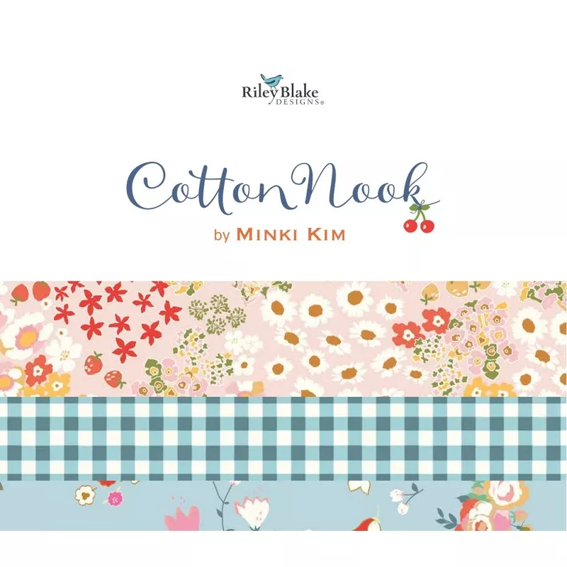 Cotton Nook by Minki Kim : Fabric Bundles Including Backpack Panel