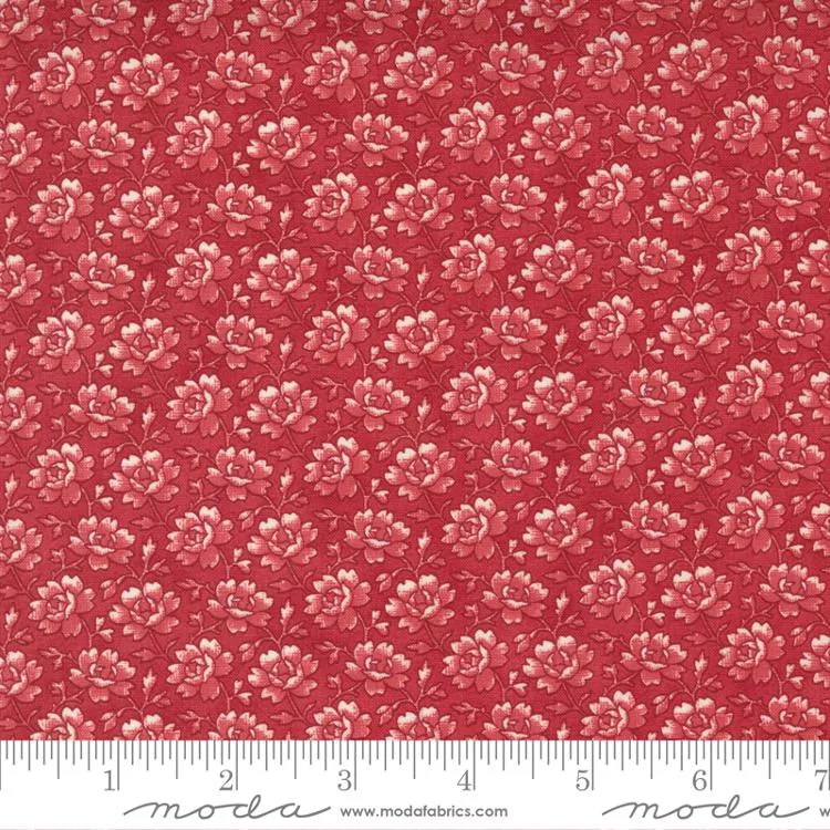 Cranberries Cream Cranberry 44265 12 Moda
