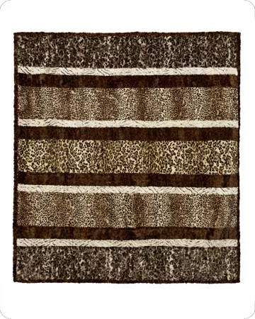 Crazy 8 Cuddle Kit Hear Me Roar Java 58in x 68in