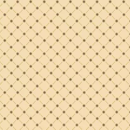 Cream Cross Hatch