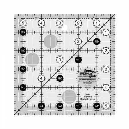 creative-grids-5-1-2-sq-ruler Creative Grids 5 1/2 sq Ruler