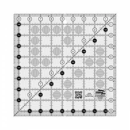 creative-grids-cgr9-9-1-2-square-quilt-ruler Creative Grids CGR9 9 1/2" Square Quilt Ruler