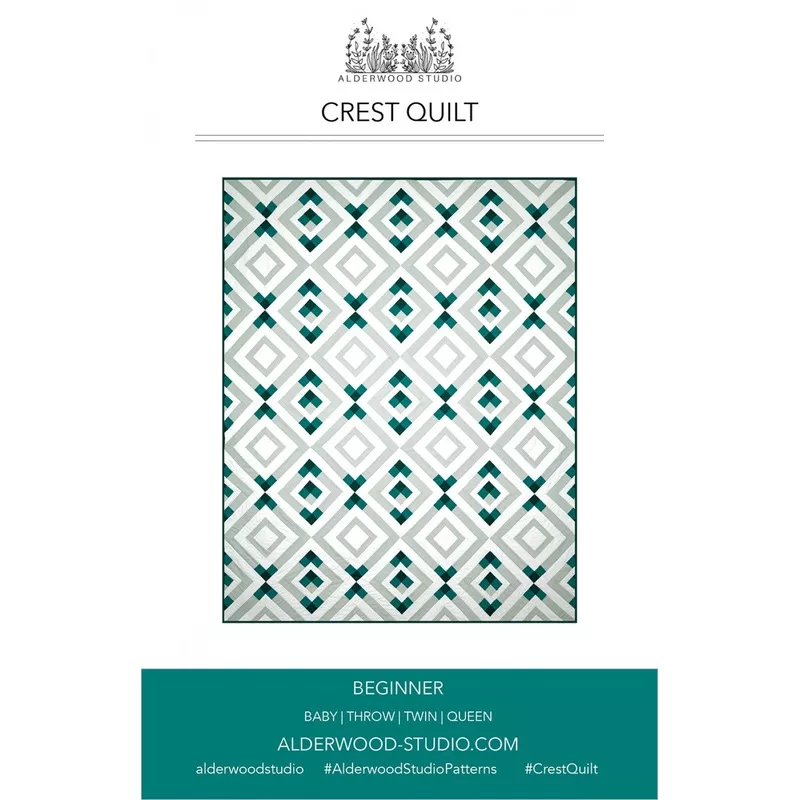 Crest Quilt Pattern by Alderwood Studio