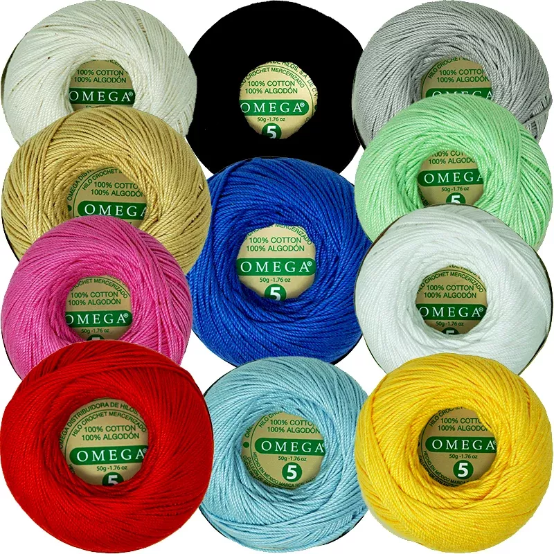 crochet-cotton-5-50g-omega-threads Crochet Cotton #5 - 50g - Omega Threads