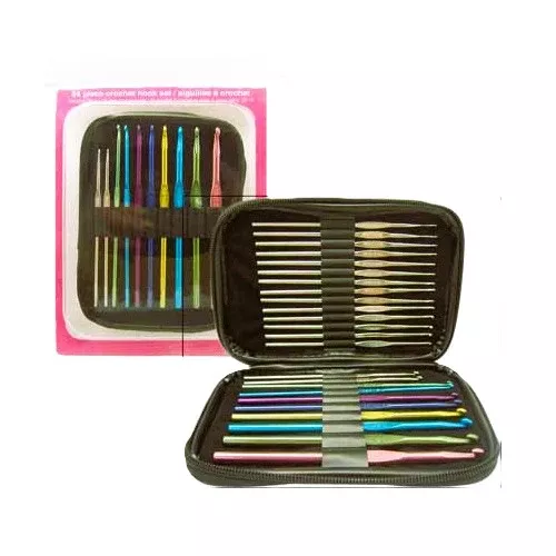 Crochet Hook Set - 24pcs - UNIQUE