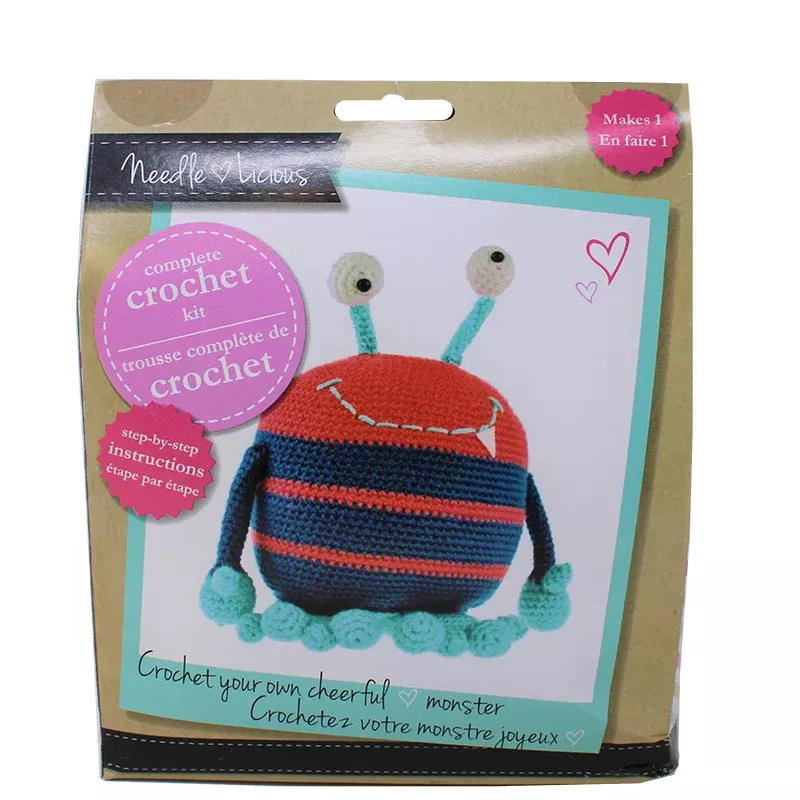 crochet-kit-monster-needle-licious Crochet Kit: Monster - Needle Licious