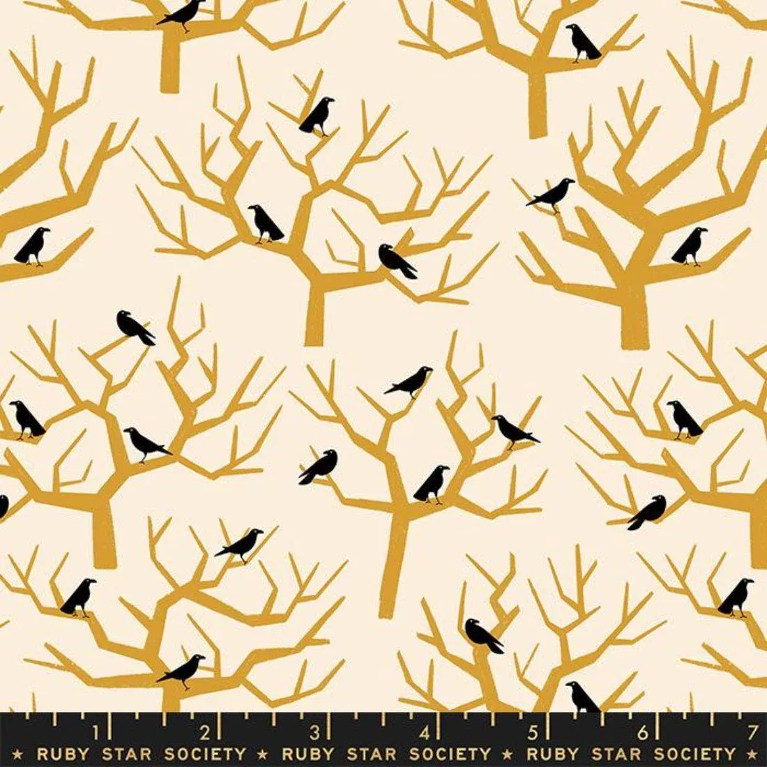 crows-in-trees-natural-by-ruby-star-society-moda Crows in Trees Natural by Ruby Star Society for Moda