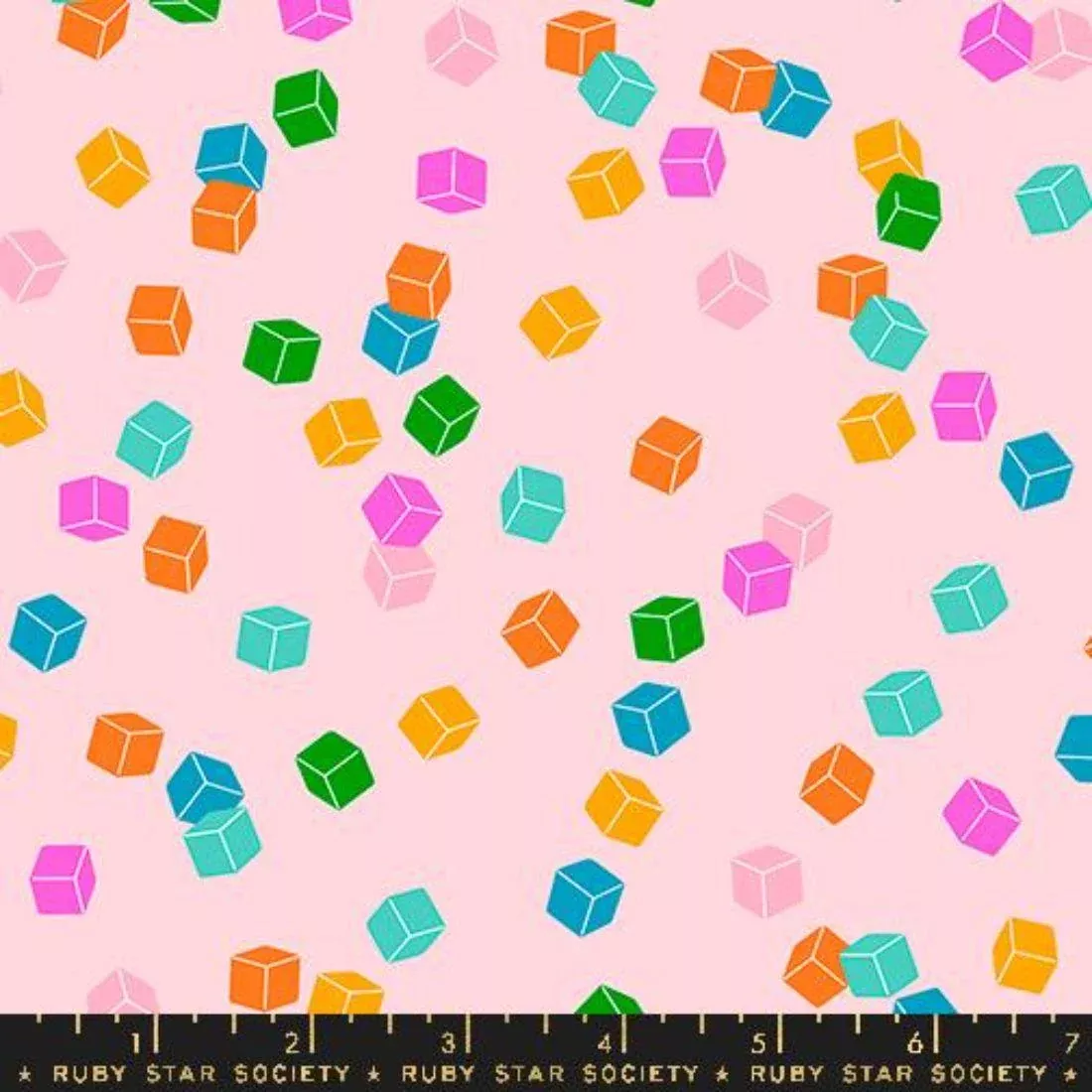 Cubes Cotton Candy by Ruby Star Society